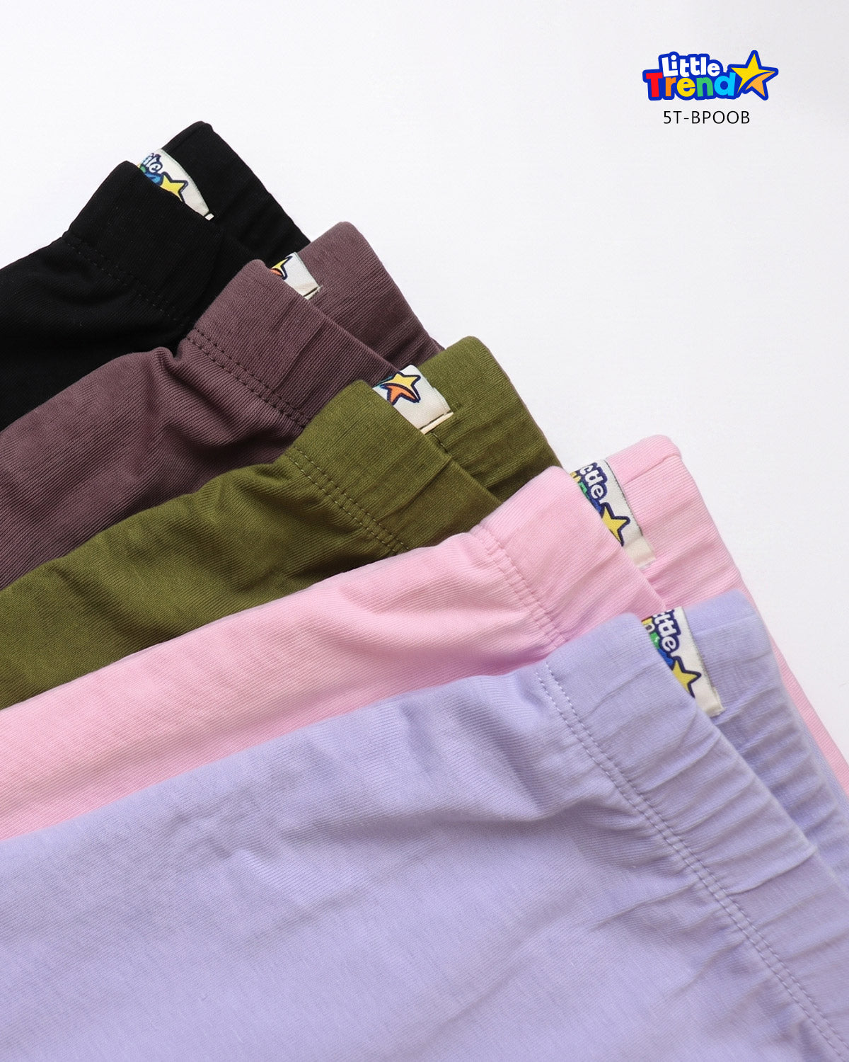 5'Pcs Solid Trouser 5T-BPOOB