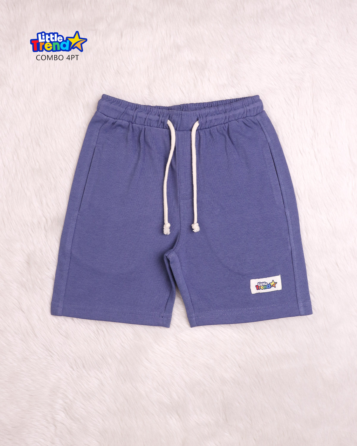 4Pcs Terry Cotton Summer Shorts Combo 4PT
