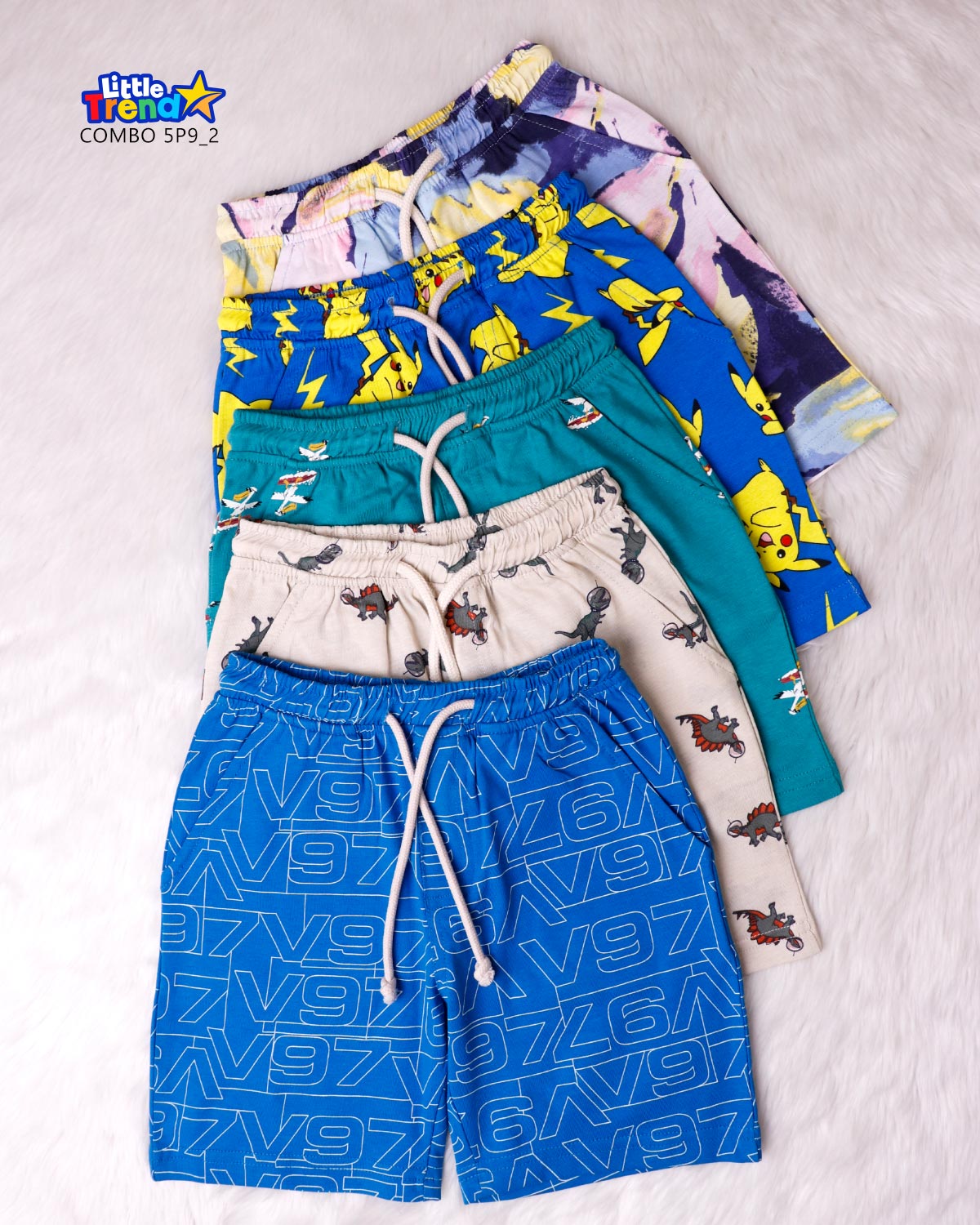 5pcs Summer Shorts Combo 5P9_2