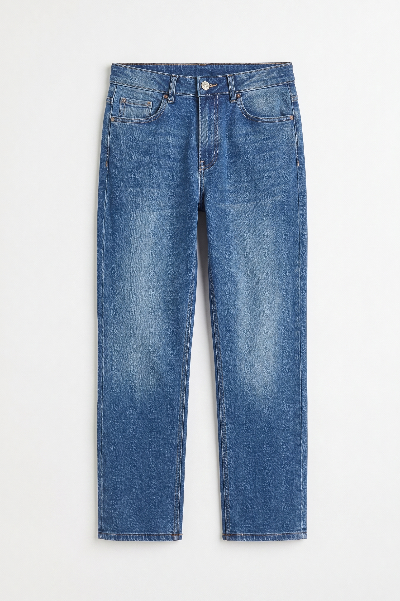 Premium Dark Blue Stretch Denim Pant for Men
