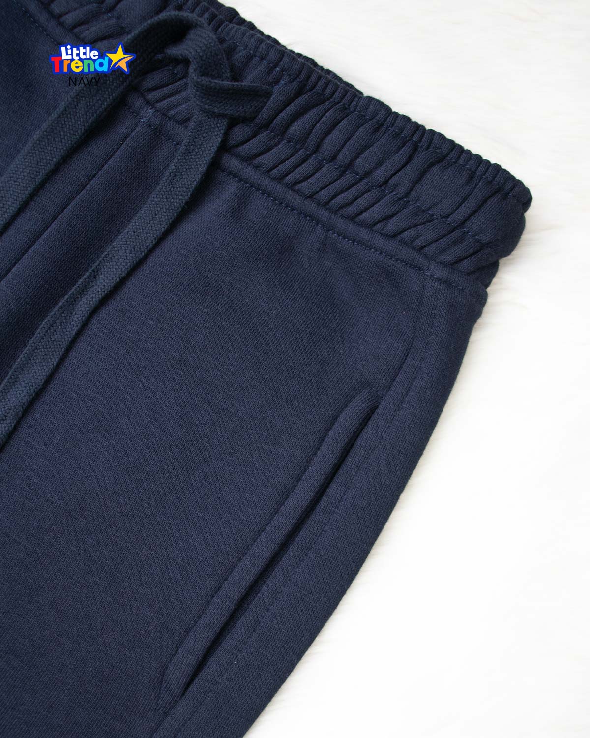 Kids Brushed Inside Joggers Navy