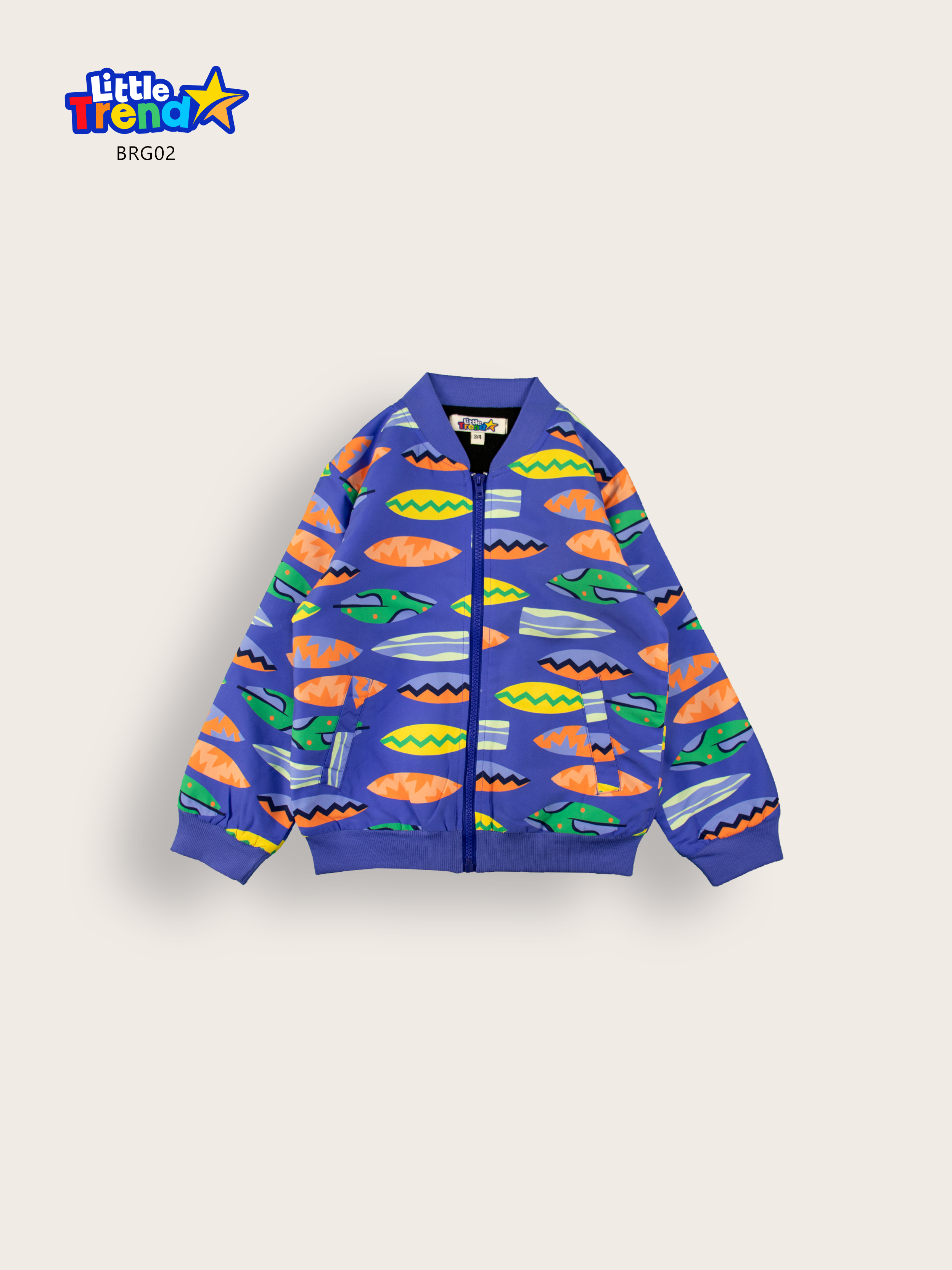 Kids Windbreaker Winter Jacket BRG02