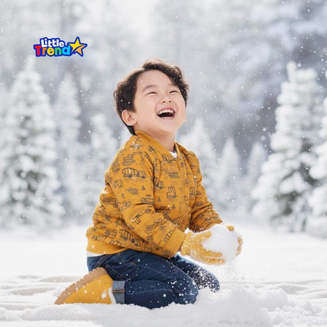 Kids Windbreaker Winter Jacket CRY02