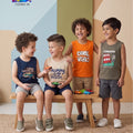 4Pcs Sleeveless T-shirt Combo 4E