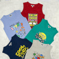 5Pcs Sleveless T-shirt Combo 5F