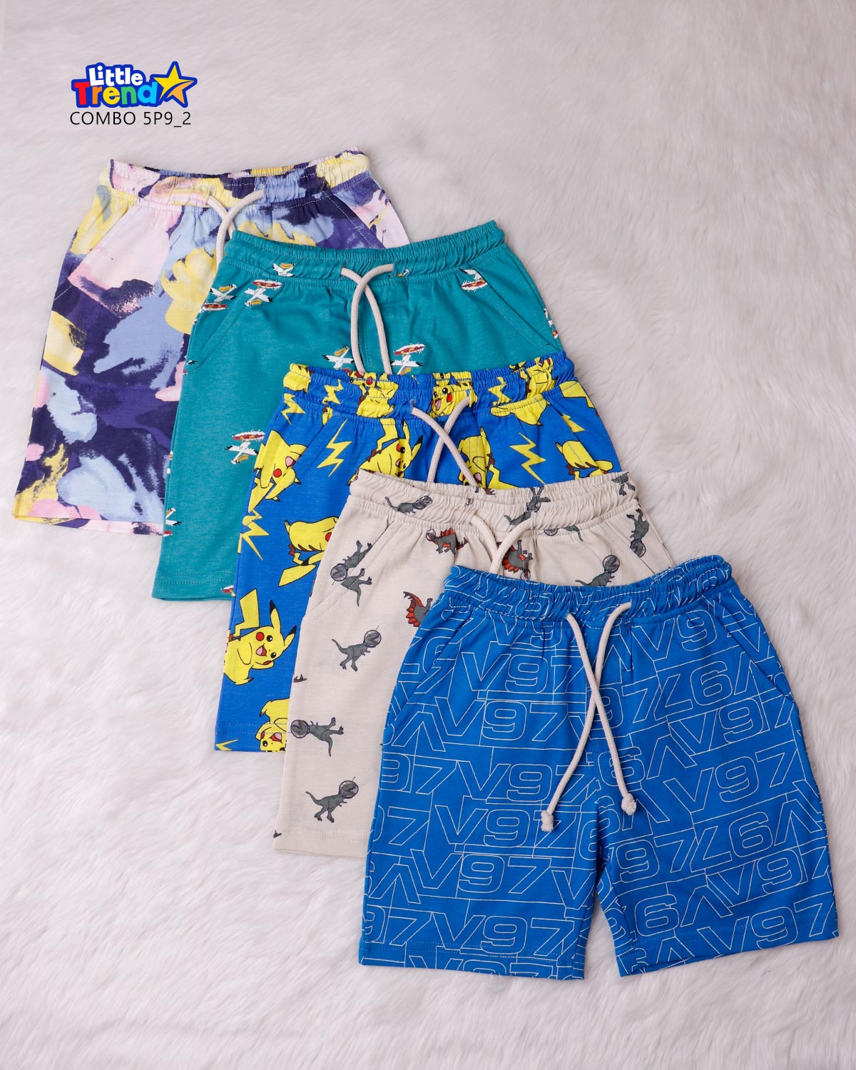 5pcs Summer Shorts Combo 5P9_2