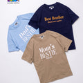 3'pcs Boys Drop Shoulder Printed T-Shirt BDT03