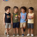 4Pcs Sleeveless T-shirt Combo 4C