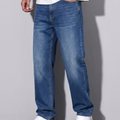 Premium Dark Blue Stretch Denim Pant for Men