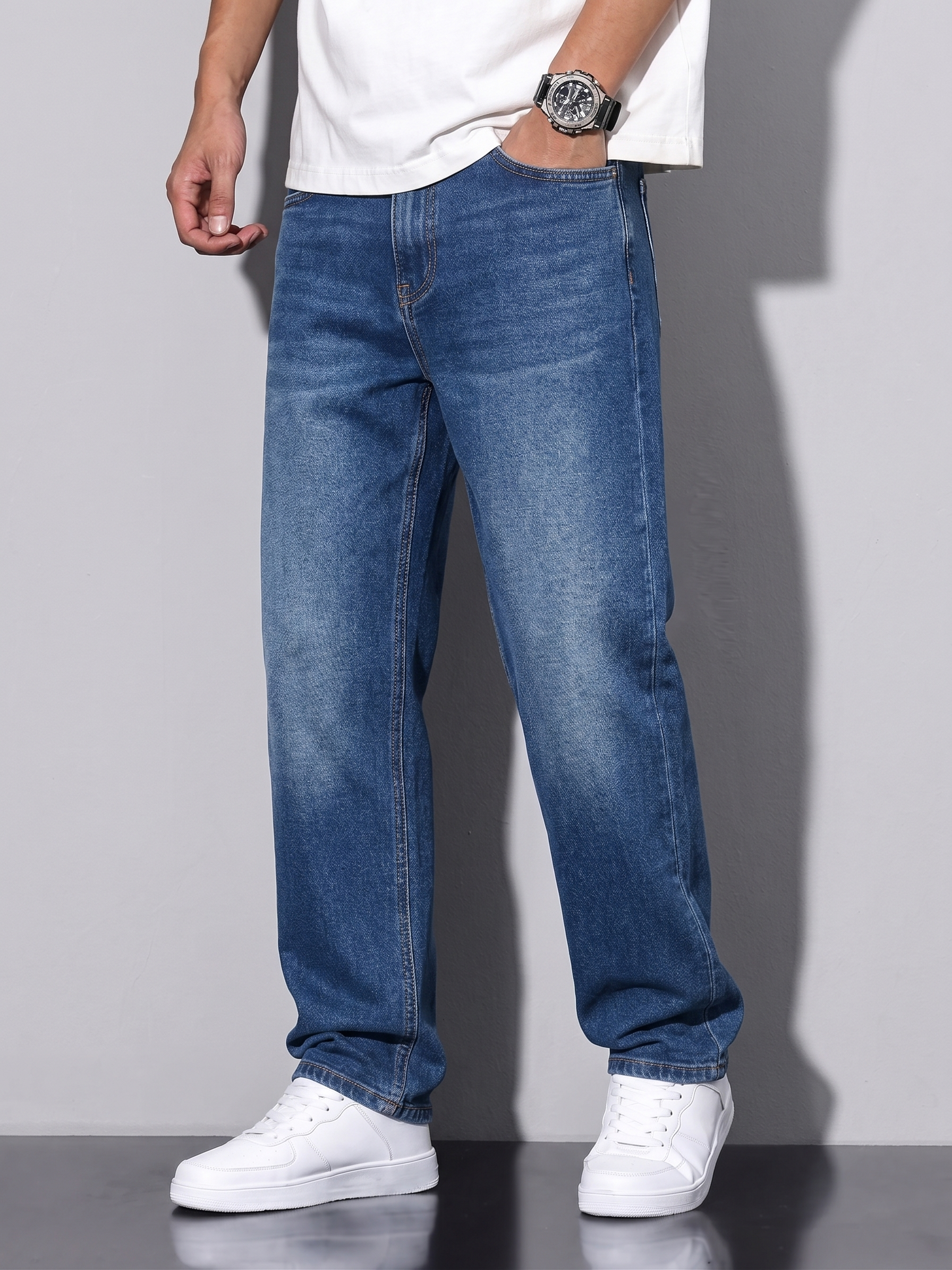 Premium Men's Stretch Denim (Buy 2 Get 1 Free)