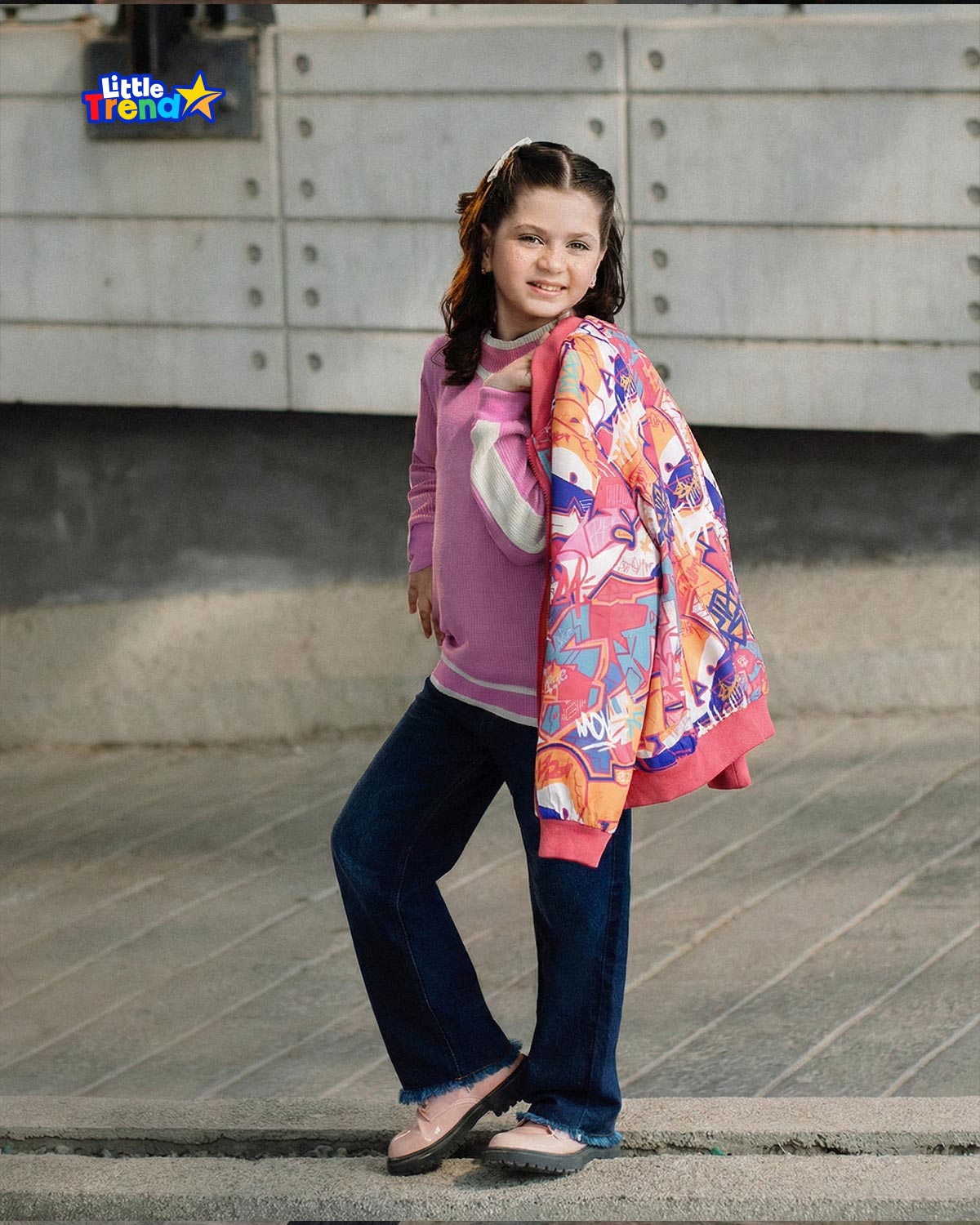 Kids Windbreaker Winter Jacket FRL01