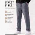 Ultimate Comfort Men's Trousers G-Grey