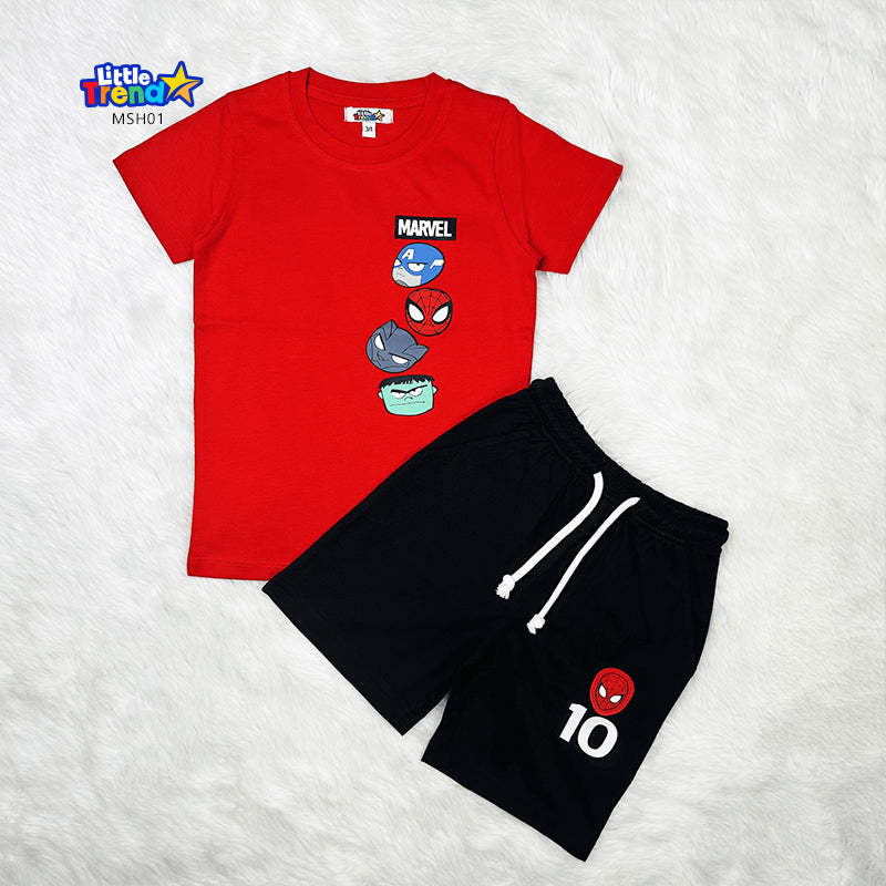 3Pcs T-shirt & Pant Set Combo MSCA