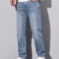 Premium Medium Blue Stretch Denim Pant for Men