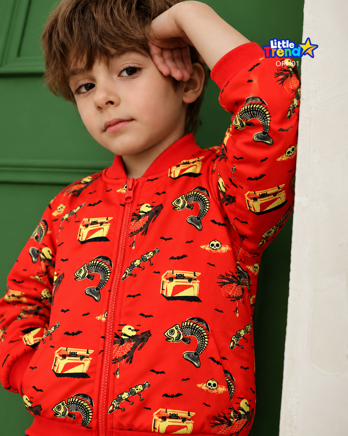 Kids Windbreaker Winter Jacket ORH01