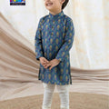 Premium Kids Printed Panjabi Style 22