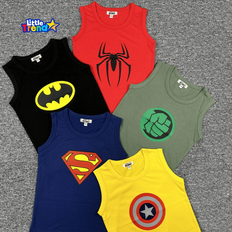 5pcs Sleeveless T-Shirt Combo 5A